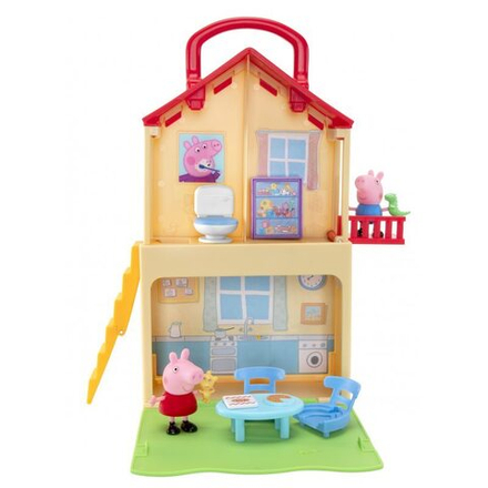 TM Toys Peppa Pig - Раздвижной чемодан &quot;Свинка Пеппа&quot; + 2 фигурки 00700