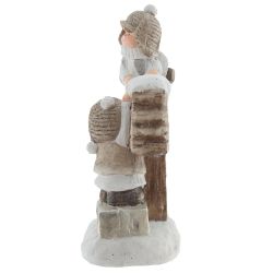 GAEM Фигурка декоративная с подсветкой "Дети", L29 W17 H42 см