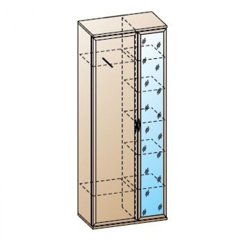 ШК-1032 Карина Шкаф для одежды и белья