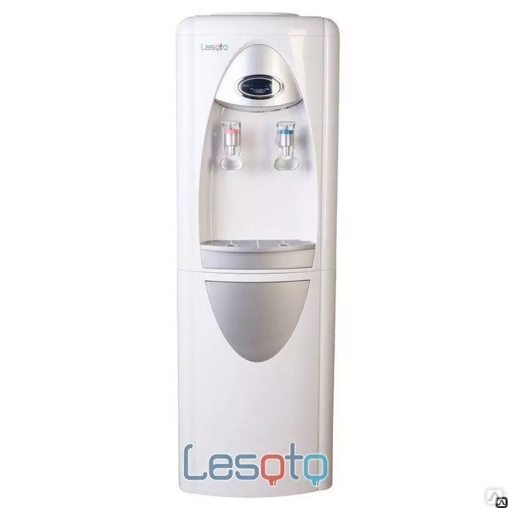 Кулер для воды LESOTO 444 LD white-silver