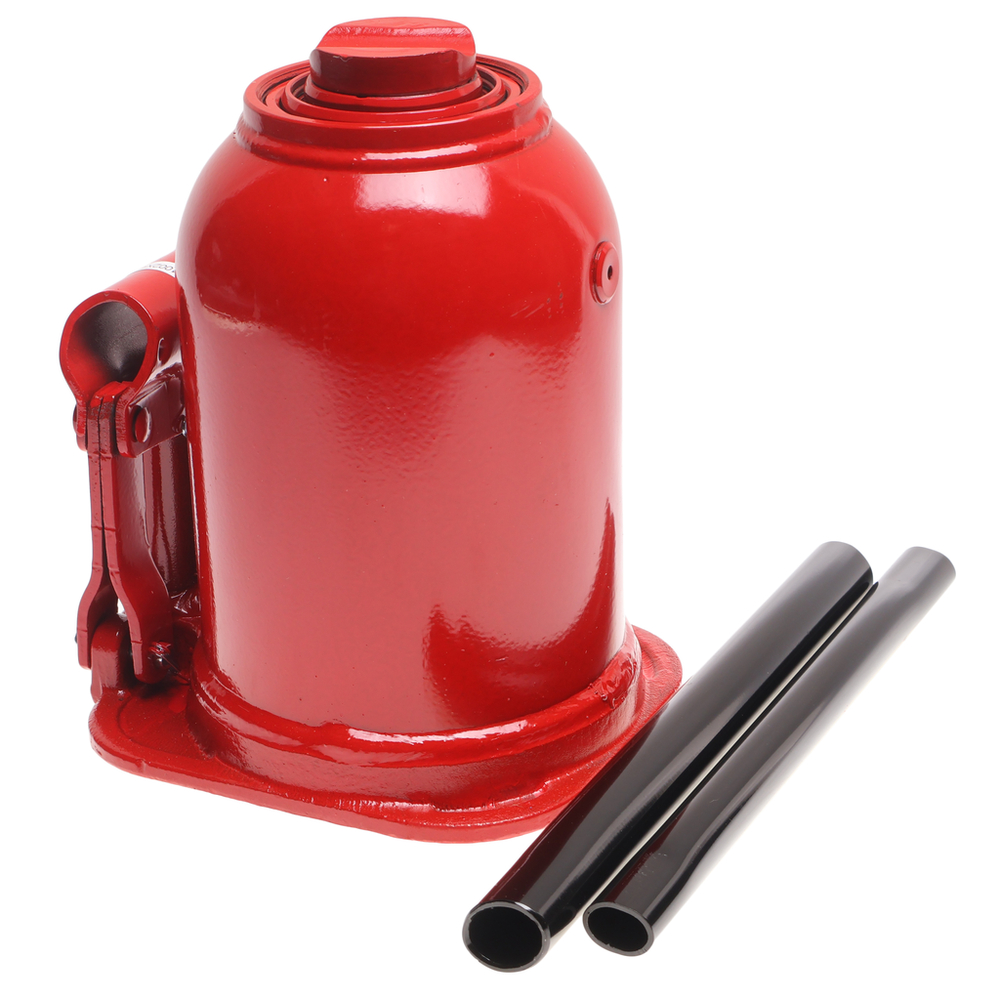 Домкрат бутылочный 10т 180-430мм 2-х плунжерный GTE