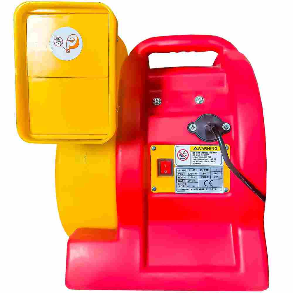 Мощный нагнетатель воздуха (насос) для надувных батутов и конструкций «PowerJet» 2850 Вт