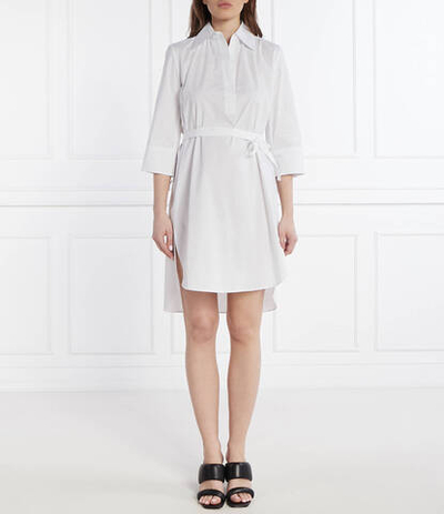 Платье DONDUP - made in Italy - белый(DA391 PF0010D XXX)