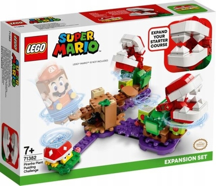 Конструктор Lego Super Mario 71382 Загадочное испытание растения-пираньи