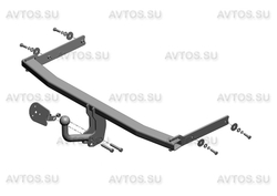 Фаркоп Avtos на VOLKSWAGEN GOLF VI (2008-2012)(паспорт и сертификат в комплекте)(без электрики)VW 25