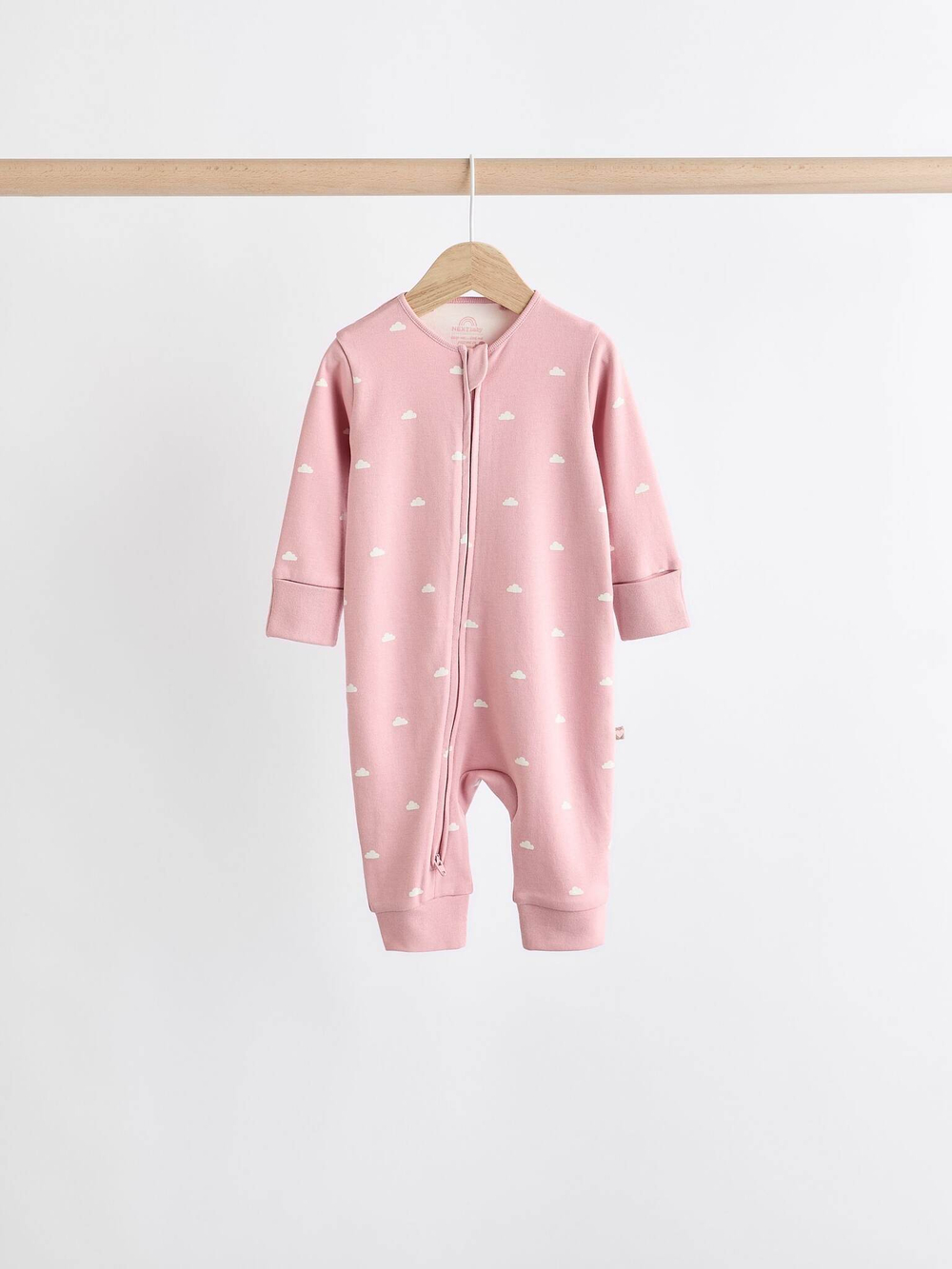 Комбинезон / Cлип для малышей Next K79-494, 4 шт., Молочный, Розовый, Бежевый