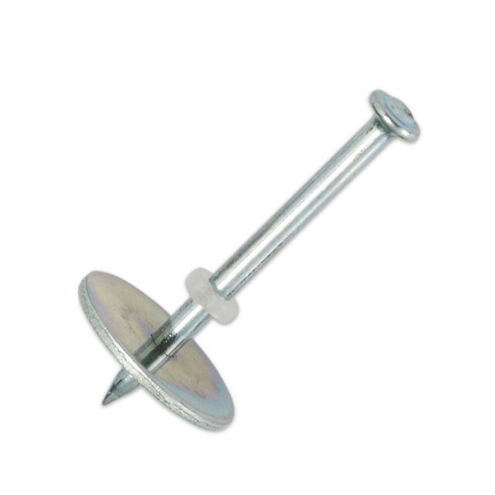 Дюбель гвозди по бетону с шайбой DNW для пороховых монтажных пистолетов (57 мм, 100 шт./уп) FEDAST