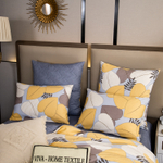 Комплект постельного белья Люкс Сатин 100% хлопок на резинке AR282