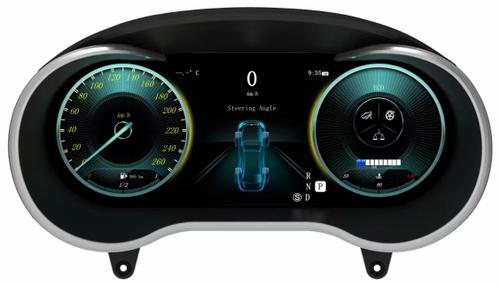 Электронная панель приборов Mercedes-Benz GLC 2014-2018 - 1301GLС с LCD / ЖК 12.3" экраном QLED