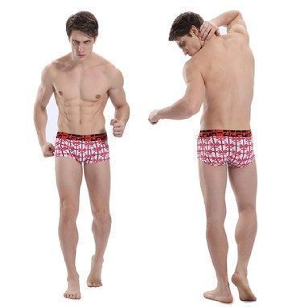 Мужские трусы боксеры ZPOH Red Hearts Boxer