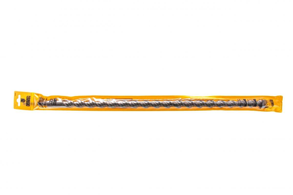 Бур по бетону, двойная спираль, Cobalt W-tip, 22x600 мм, серый