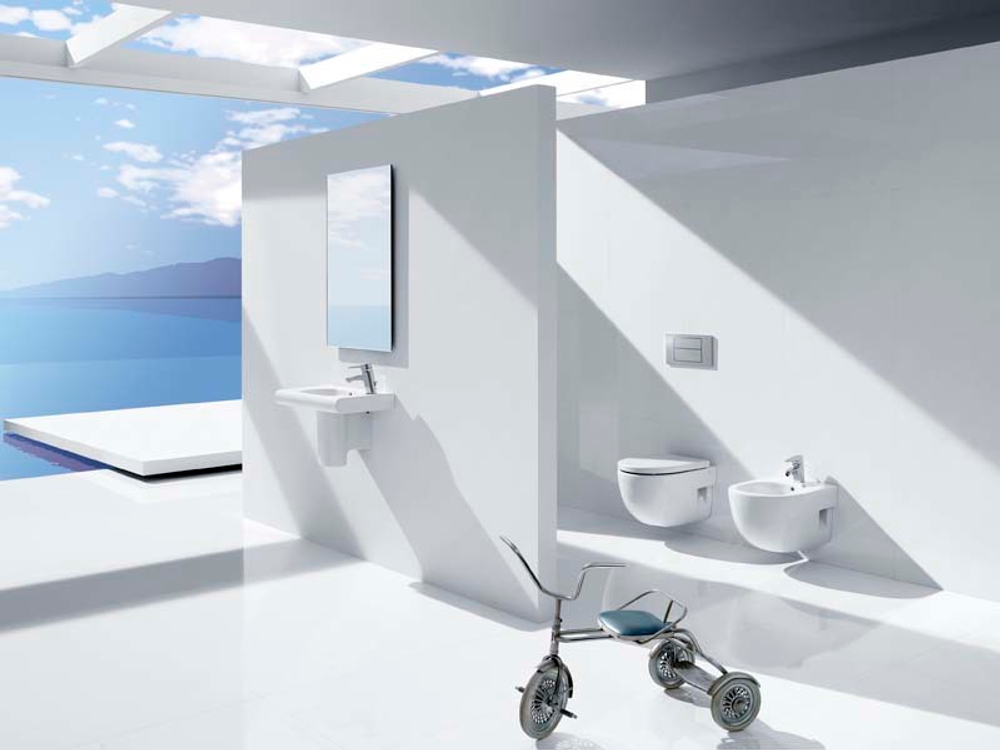 Подвесной унитаз Roca Meridian