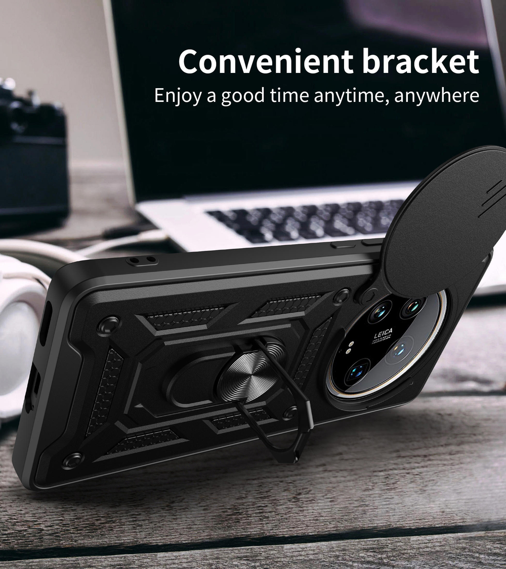 Чехол с кольцом Bumper Case для Xiaomi 14 Ultra