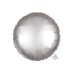 Круг Сатин Серебро An 18"