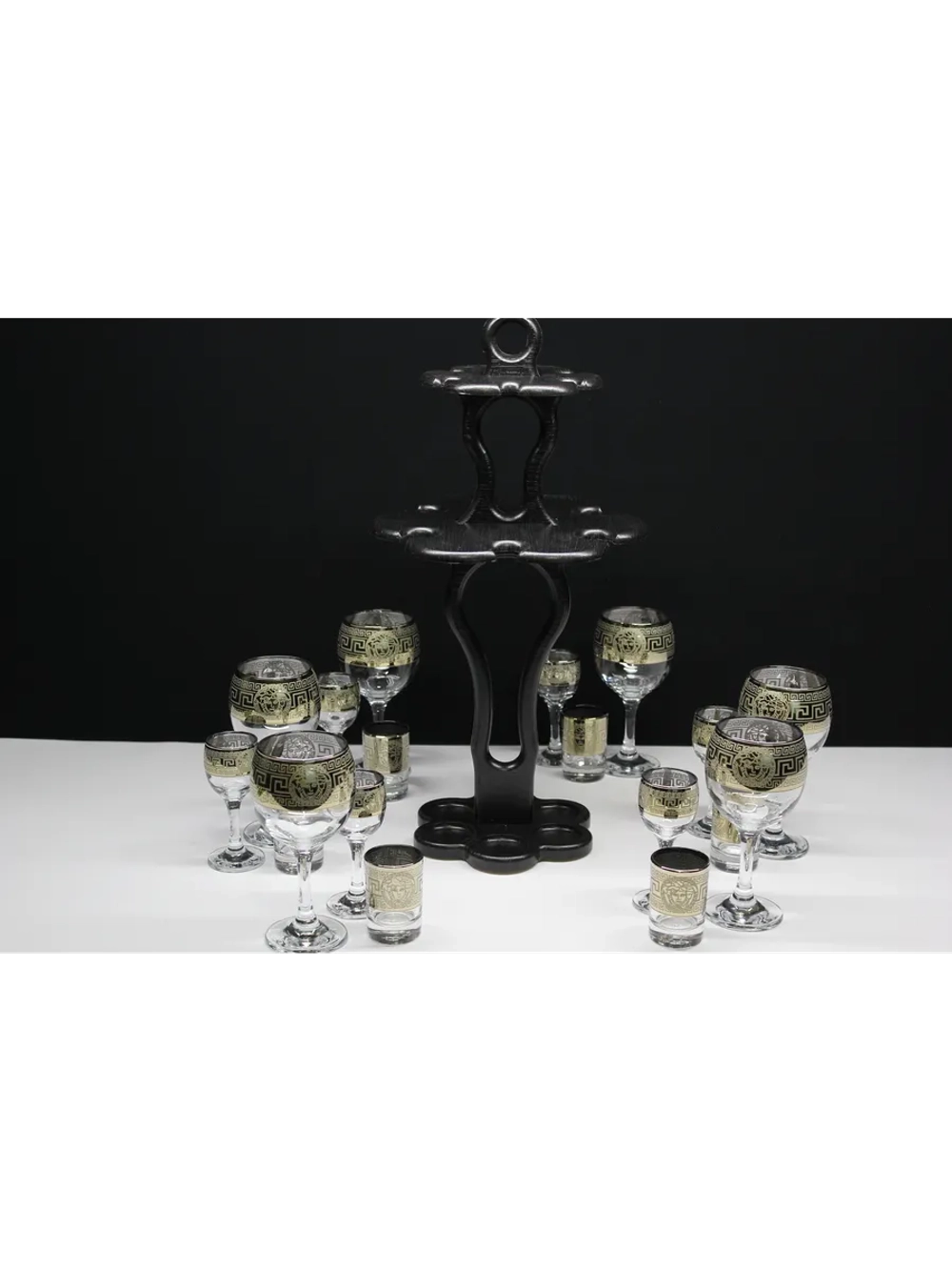 Барный набор 18 предметный с фужером