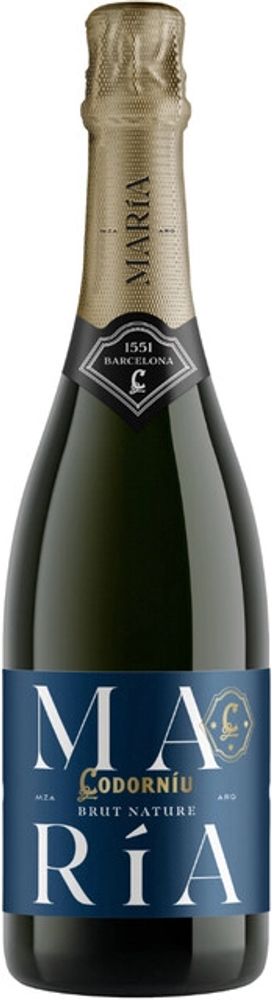 Мария Кодорню Брют Натюр экстра брют бел 0,75 12,5% Аргентина