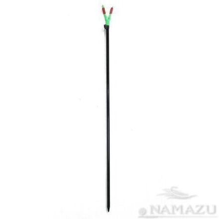 Подставка под удочку Namazu, Y-тип, 180 см, с барашком №1, металлич.