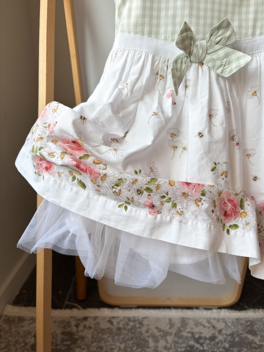 Хлопковое платье Monnalisa, 92