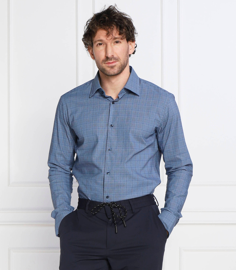 рубашка pjoekent BOSS BLACK - голубой(50478752)