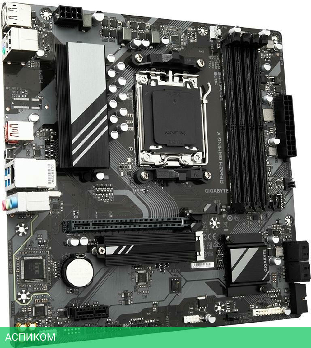 Материнская плата GigaByte A620M Gaming X DDR5 rev. 1.0