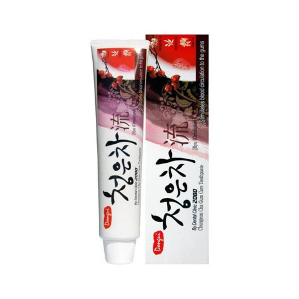 KeraSys Зубная паста «восточный чай гранат» - Dental clinic 2080 chungeun cha gum, 120г