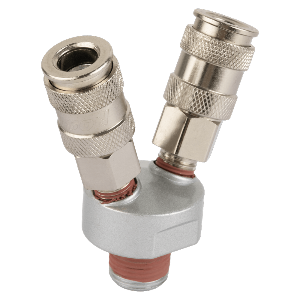 HRS-SMVT V-образный разветвитель с двумя БРС, 1/4'' - 1/4''