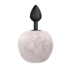 Анальная Пробка с Хвостом Emotions Fluffy White 4017-01lola