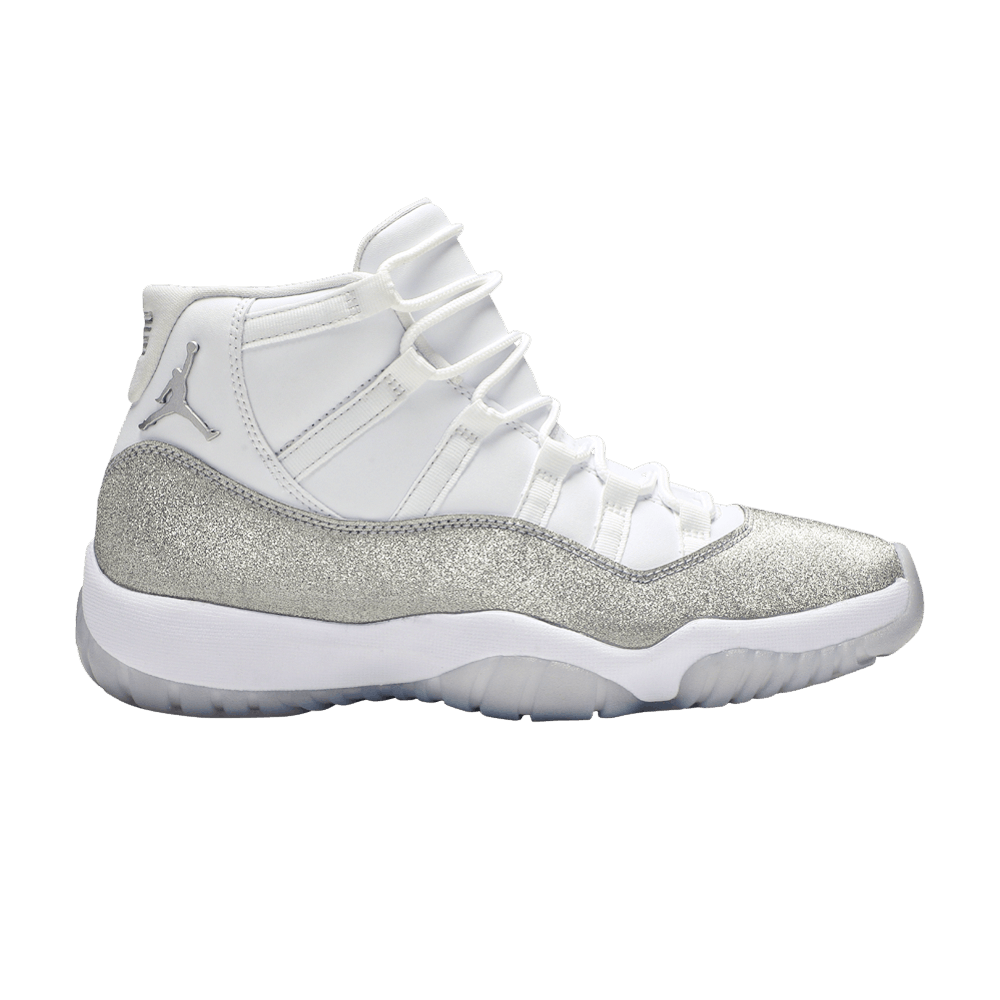 Кроссовки Jordan Air Jordan 11 Metallic Silver (Женская размерная сетка)