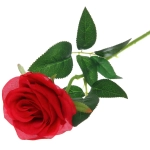 Цветок искусственный 50см «Роза» красная