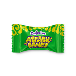 Кислая таблетированная конфета «Confectum Attack Candy» со вкусами киви и маракуйи, 500 гр х 6 шт