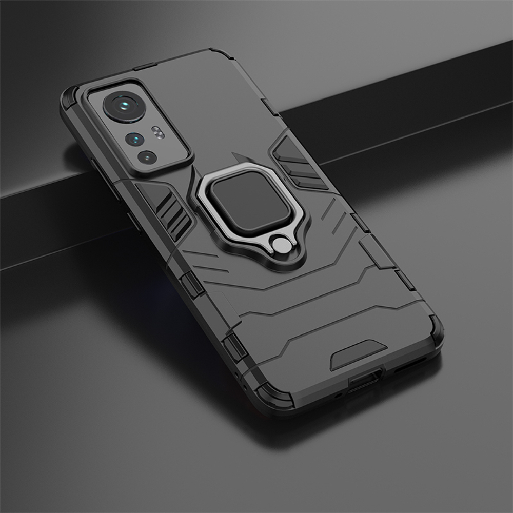 Противоударный чехол с кольцом Panther Case для Xiaomi 12 / 12X