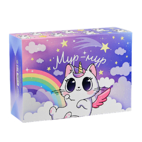 Коробка складная «Мур-мур», 16  23  7.5 см