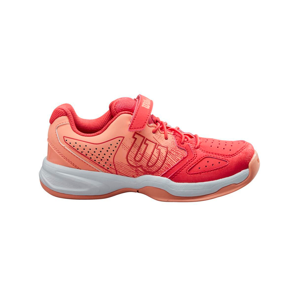 детские Кроссовки теннисные Wilson Kaos KID - cayenne/papaya punch/india ink