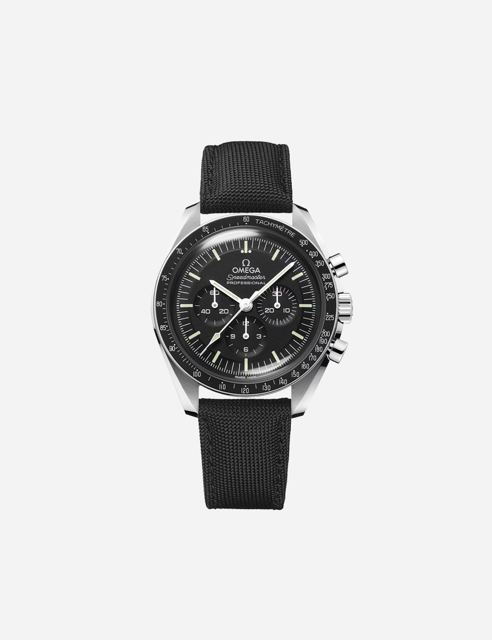 Наручные часы Omega Speedmaster Moonwatch Professinal Nylon Strap "Black"