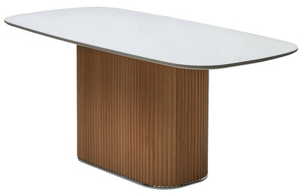 Стол М-City DISAUR Тампа (Tampa) 180 Белый, керамика, Oak