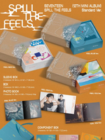 Альбом SEVENTEEN - SPILL THE FEELS 12th Mini Album STANDARD 3 Version SET