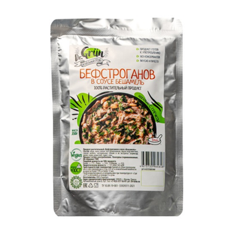 Бефстроганов в соусе Бешамель Dr. Grun, 350 г