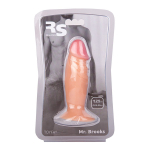 Анальный фаллоимитатор 12,5см ToyFa RealStick Nude 582006