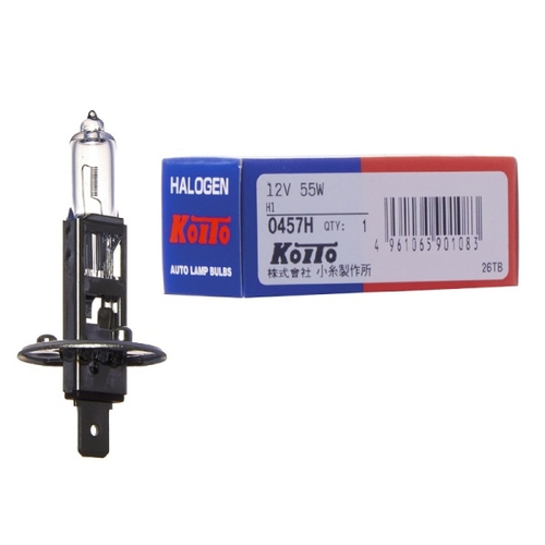 Лампа головного света Koito H1 12V 55W (уп. 1 шт.) 0457KH