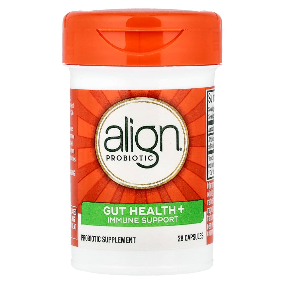Align Probiotics, Здоровье кишечника и поддержка иммунитета, 6 мг, 28 капсул