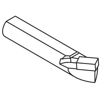 Фасочный резец Ø 10 x 40 мм 30°, COMEC (Италия)