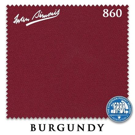 Сукно Iwan Simonis 860 198см Burgundy