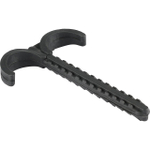 Дюбель крюковой двойной STOUT - длина 80 мм (для напольной фиксации труб D25 мм)