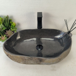 Раковина из речного камня RS-65314 53*35*15 0862