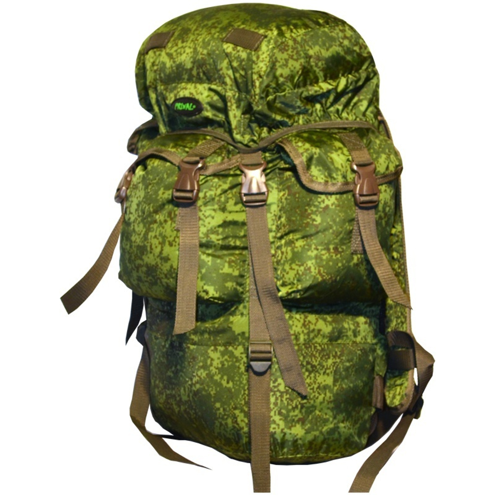 Рюкзак туристический Prival Бобер 55, камуфляж пиксель