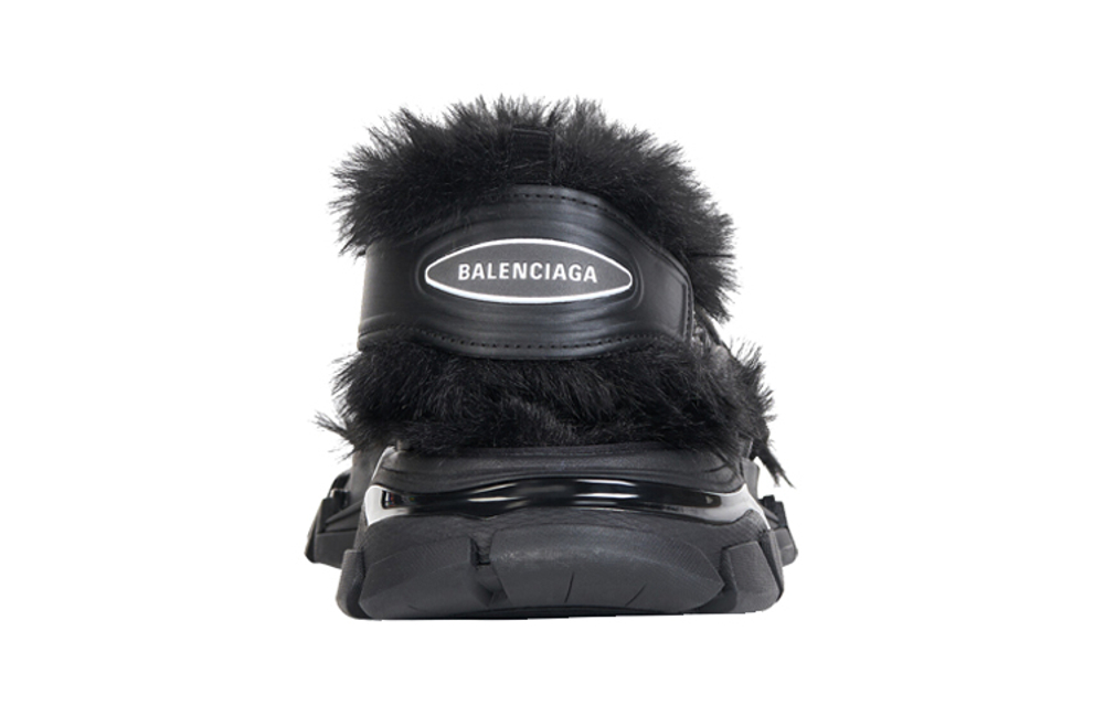 Balenciaga Track Sandal Fake Fur