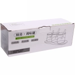 Банка стеклянная для специй 300мл «Хай-Тек» в наборе 3шт на бамбуковой подставке