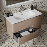 Тумба подвесная IDDIS Edifice, 100 см, капучино, EDI10C0i95