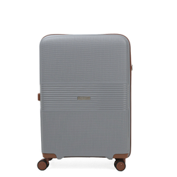 Чемодан средний (М) полипропилен "Fabretti"