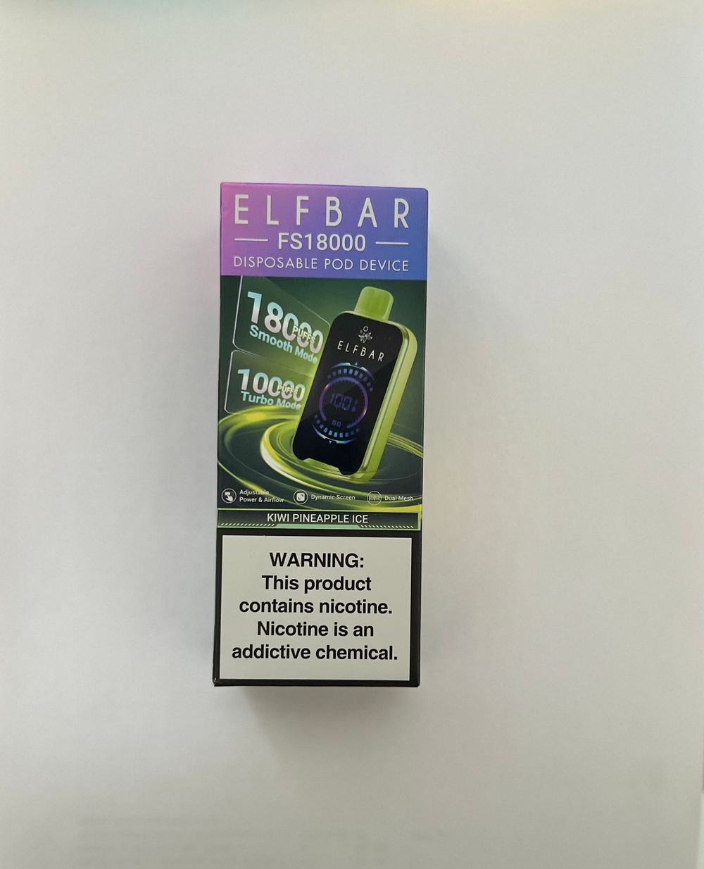 Elf Bar FS18000 - Kiwi Pineapple Ice (5% nic)